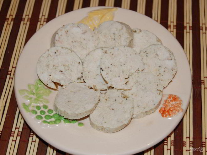 Рецепт домашней куриной колбасы
