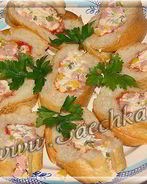 Фаршированный багет