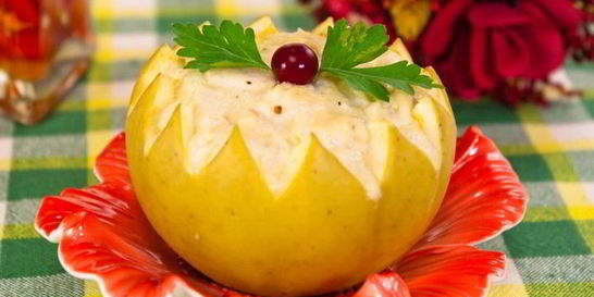 Фаршированные яблоки