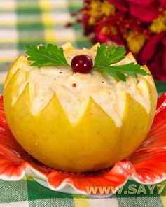 Фаршированные яблоки