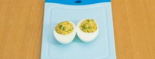 яйца, фаршированные грибами. Шаг 15