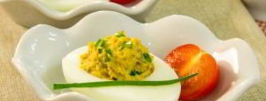 яйца, фаршированные грибами. Шаг 16