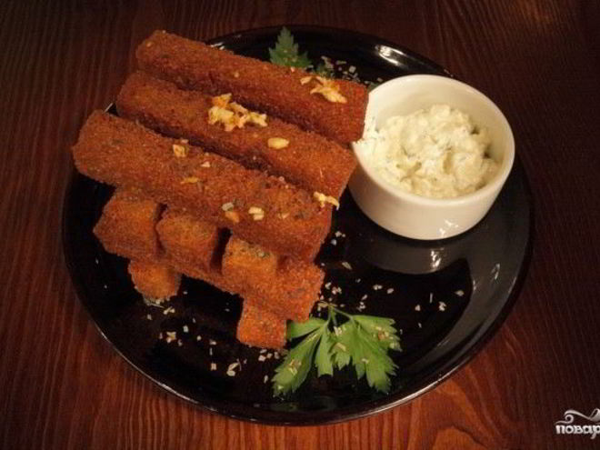 Рецепт чесночных гренков