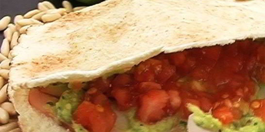 Гуакамоле в пите