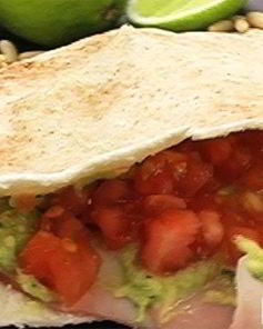 Гуакамоле в пите