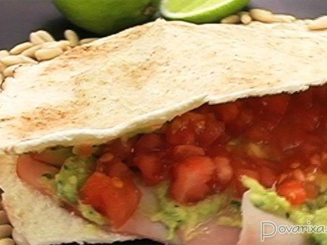 Рецепт гуакамоле в пите