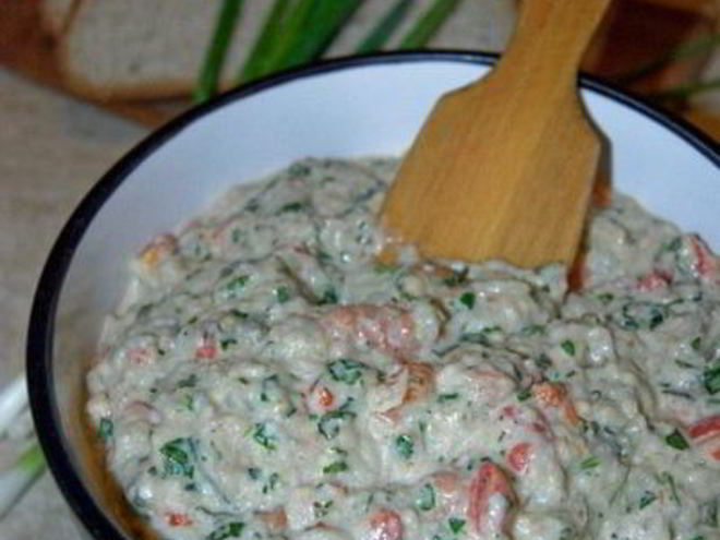 Рецепт баклажанной икры с тахиной