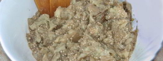 баклажанная икра с тахиной. Шаг 4