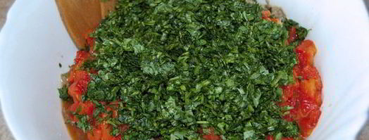 баклажанная икра с тахиной. Шаг 6