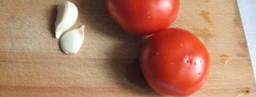 баклажанная икра со свежими помидорами и чесноком. Шаг 10