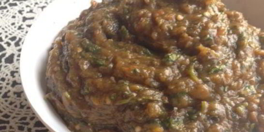 Баклажанная икра в блендере