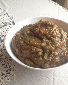 Баклажанная икра в блендере