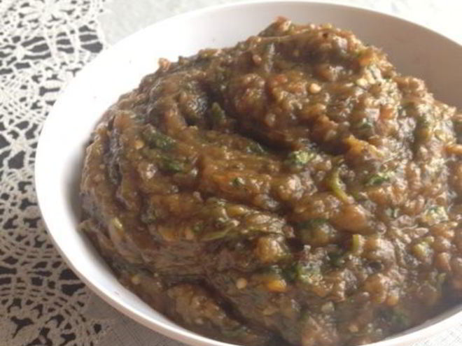 Рецепт баклажанной икры в блендере