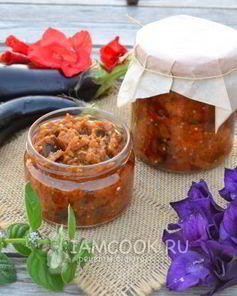 Баклажанная икра в мультиварке