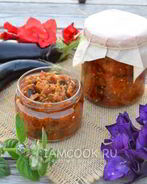 Баклажанная икра в мультиварке