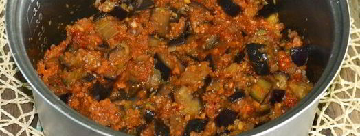 баклажанная икра в мультиварке. Шаг 8