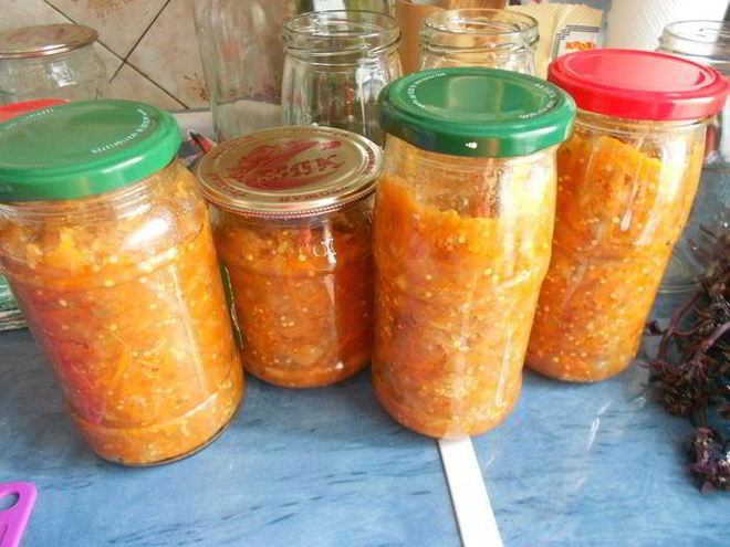 Рецепт баклажанной икры