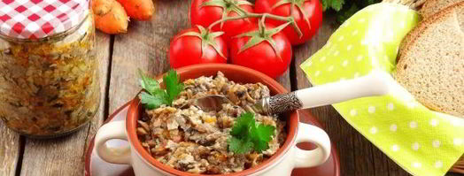 грибная икра из вареных грибов. Шаг 14