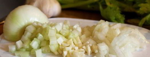 грибная икра с овощами. Шаг 2