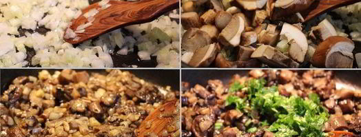 грибная икра с овощами. Шаг 3