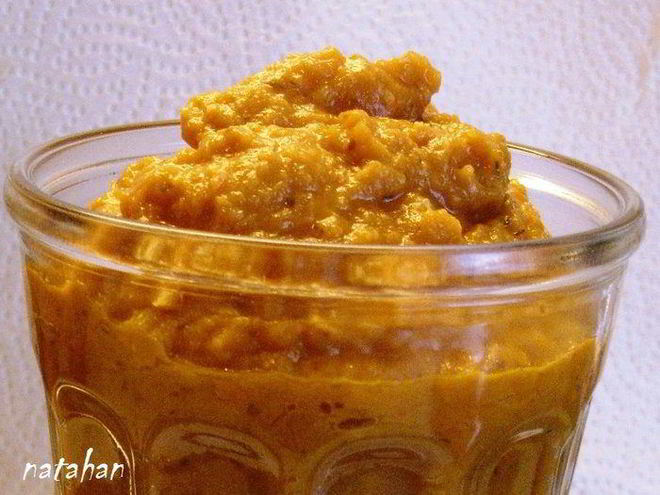 Рецепт икры баклажанной из печено-тушеных овощей