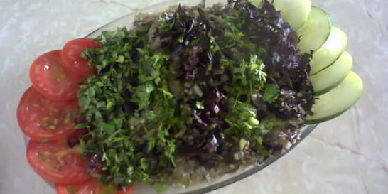 Икра баклажанная со сливочным маслом