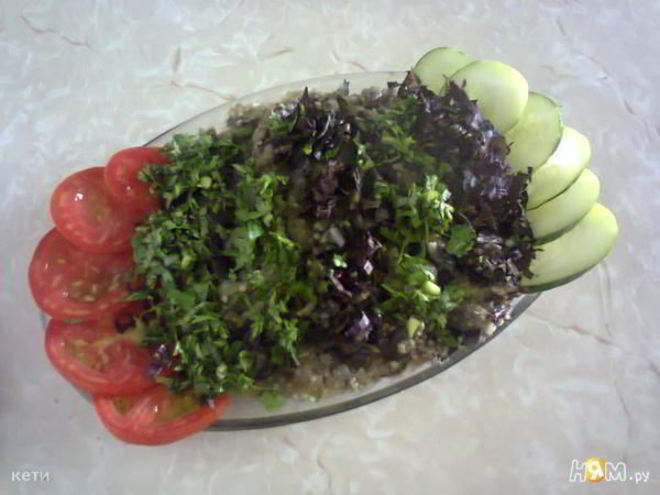 Рецепт икры баклажанной со сливочным маслом