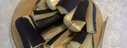 икра баклажанная со сливочным маслом. Шаг 2