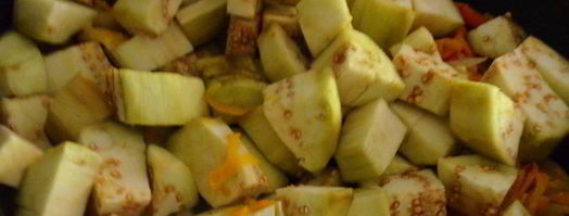 икра из баклажанов. Шаг 3