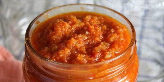 Икра из моркови