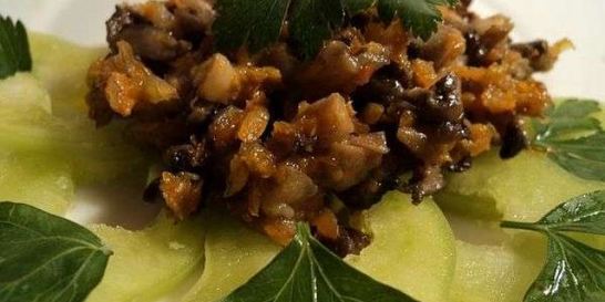 Икра из шампиньонов