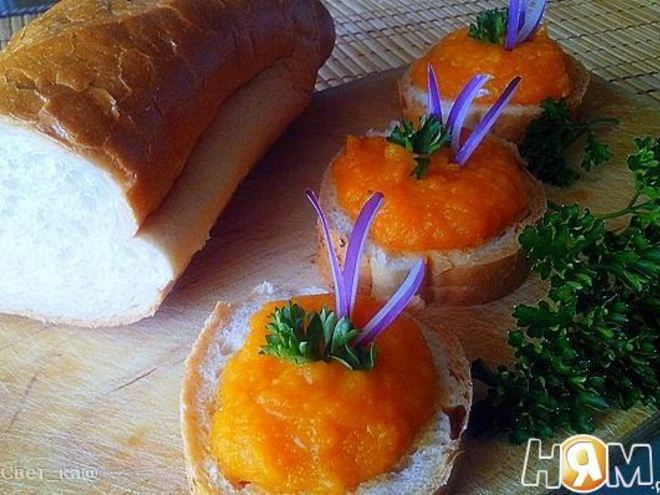 Рецепт икры из тыквы