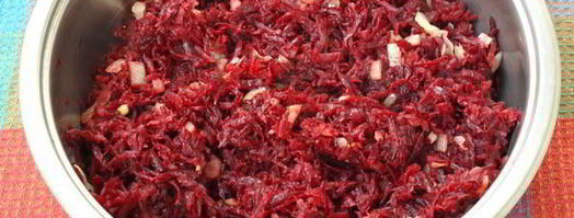 икра из вареной свеклы. Шаг 3