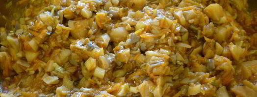 икра из вешенок. Шаг 4