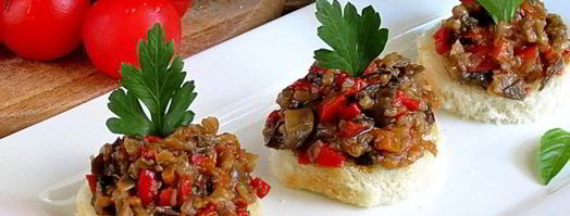 икра из запеченных баклажанов. Шаг 13