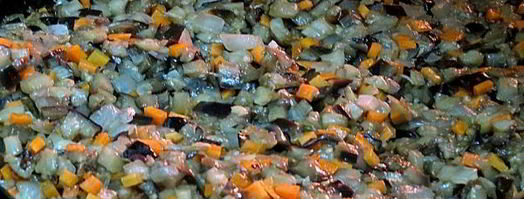 икра из запеченных баклажанов. Шаг 7