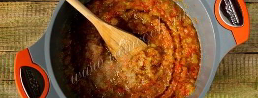 икра из зеленых помидоров. Шаг 5