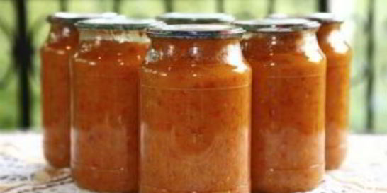 Икра кабачковая с помидорами