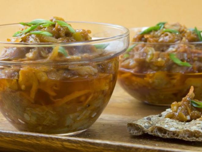 Рецепт икры овощной с чесноком