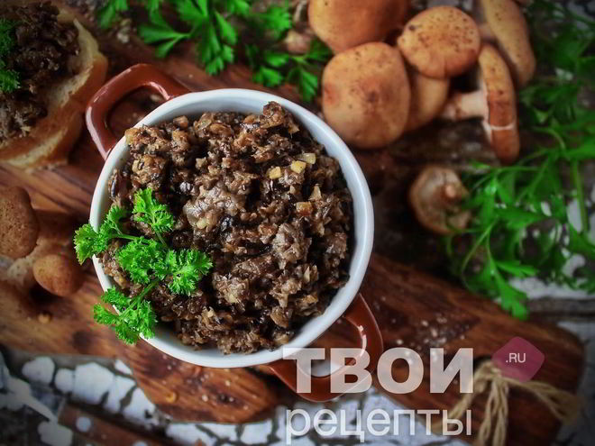 Рецепт икры с опятами