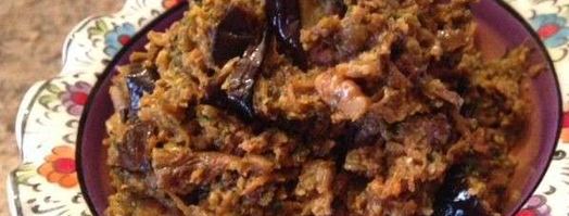 икра заморская баклажанная. Шаг 4