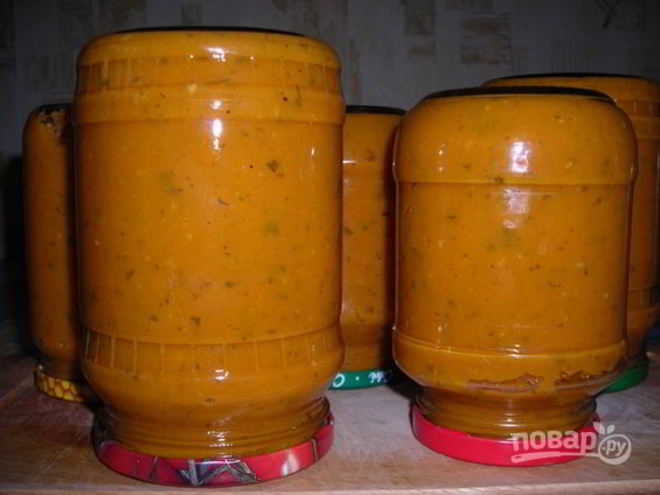 Рецепт кабачковой икры без помидоров на зиму