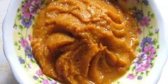 Кабачковая икра с мукой