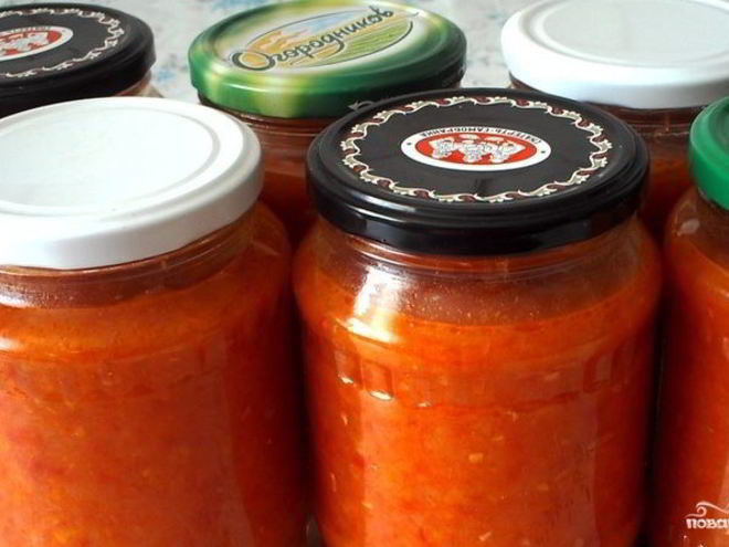 Рецепт кабачковой икры с помидорами на зиму