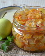 Кабачковая икра с яблоками на зиму