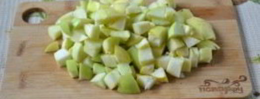 кабачковая икра с яблоками на зиму. Шаг 3