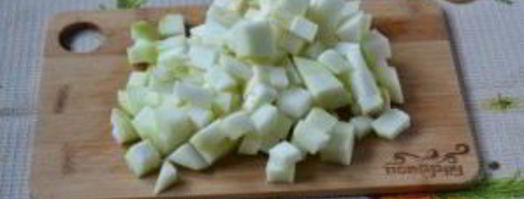 кабачковая икра с яблоками на зиму. Шаг 4