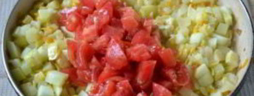 кабачковая икра с яблоками на зиму. Шаг 6