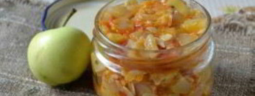 кабачковая икра с яблоками на зиму. Шаг 7