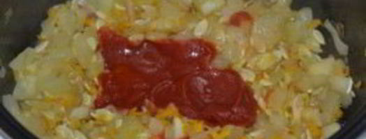 кабачковая икра в мультиварке с майонезом. Шаг 5